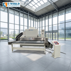 Machine de lavage et de séchage horizontale automatique de grande taille pour verre et acier, à commande PLC haute précision, épaisseur 3-25 mm, capacité 0-8 m/min - Product Image 1