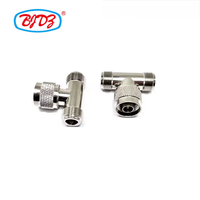 Connecteur Répartiteur en T 3 Voies Type N Mâle vers Double Prise N Femelle Adaptateur Convertisseur Coaxial RF Type T Fourniture d'Usine