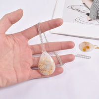 Moules de coulée de bijoux ovales, pendentif en forme de goutte, moule en Silicone pour bijoux de gemme, moule de coulée en Silicone pour résine époxy, bricolage, boucle d'oreille