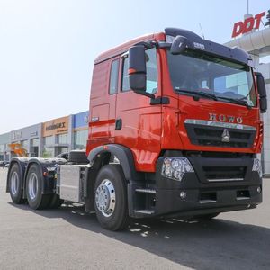 รถบรรทุกหัวลากมือสอง Sinotruk Howo TX 4X2 400 แรงม้า ดีเซล ยูโร 3 ระบบไอเสีย พวงมาลัยซ้าย รับน้ำหนัก 20 ตัน เกียร์ธรรมดา เครื่องยนต์ Weichai - Product Image 5
