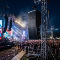 Enceinte professionnelle Line Array en gros, active et passive, pour DJ, 8 pouces, deux voies, pour la location de matériel événementiel