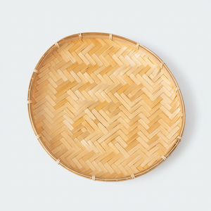 ชุดตะกร้าสานทรงกลมติดผนัง7ใบออกแบบให้มีความตัดกัน - Product Image 1