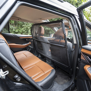 कार पालतू फ्रंट और रियर स्पेसर/आइसोलेशन नेट, डॉग रियर सीट गारंटर, प्लास्टिक सार्वभौमिक पोर्टेबल सुरक्षा बाड़ - Product Image 5