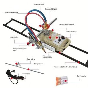 Hengnuorui CG1-30 Máquina de Corte de Gas Portátil de Alta Precisión, para Corte Industrial de Metal, 220V/110V, Espesor de Corte de 0.5-15mm - Product Image 2