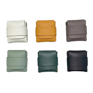 Easy Take Mini Kondom Aufbewahrung tasche Tragbare Reise Kondom Privatsphäre Holster kleine Ledertasche - Product Image 4