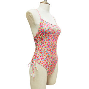 <span class=keywords><strong>Maillot</strong></span> <span class=keywords><strong>de</strong></span> <span class=keywords><strong>bain</strong></span> une pièce Tankini femme imprimé fleur personnalisé dos ouvert vêtements <span class=keywords><strong>de</strong></span> plage modernes côté à volants dos bretelles parallèles <span class=keywords><strong>maillot</strong></span> <span class=keywords><strong>de</strong></span> <span class=keywords><strong>bain</strong></span> - Product Image 5