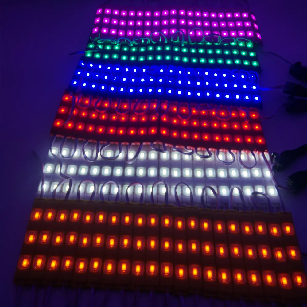 超高輝度LEDモジュールDC12V防水57303LED射出成形LED照明白/赤/緑/青/黄/ピンク/暖かい