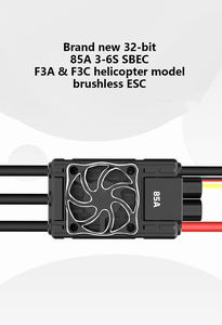 Contrôleur de vitesse électronique sans balais Skyhawk 85A SBEC pour voiture et bateau RC, fabriqué dans le Guangdong - Product Image 4