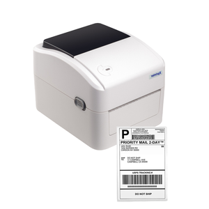 UNIFON Waterproof Customizable 4x6 Thermal Shipping Labels <b>Sheets</b> <b>Stickers</b> Roll White Label 100mm X 100mm - Product Image 2