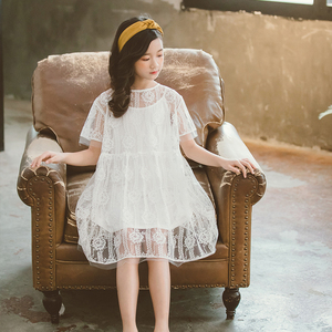 Nuevo Vestido de Encaje Nigeriano Moderno para Niñas, Estilo Princesa, para Bodas Formales, Vestido de Novia para el Verano - Product Image 2