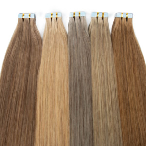 <span class=keywords><strong>Extensions</strong></span> de <span class=keywords><strong>cheveux</strong></span> à <span class=keywords><strong>bandes</strong></span> adhésives, couleurs balayage ombrées, <span class=keywords><strong>bandes</strong></span> adhésives en PU sans couture sur <span class=keywords><strong>cheveux</strong></span> humains - Product Image 2
