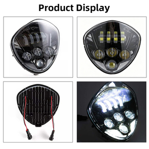 ชุดไฟหน้ารถจักรยานยนต์ LED ไฟสูง-ต่ำ สำหรับรุ่นวิคตอรี่ เวกัส คิงพิน แฮมเมอร์ ครุยเซอร์ - Product Image 5