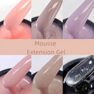 Sơn móng dạng gel cứng Menghe, không chứ<span class=keywords><strong>a</strong></span> Hema, không chứ<span class=keywords><strong>a</strong></span> TPO, dạng mousse, làm dài móng, dễ tẩy, gel điều khiển nhanh khô - Product Image 1