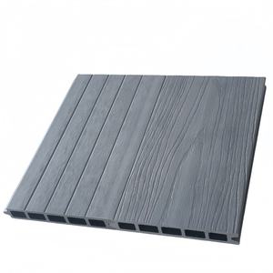 Panneaux de clôture en <span class=keywords><strong>composite</strong></span> bois-plastique imperméables en gros, planches pour jardin, matériau utilisé en extérieur, clôture en WPC pour l'intimité - Product Image 3