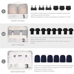 Accessoires personnalisés pour bagages, organiseur de valise, sac de rangement imperméable, sac de rangement pour vêtements, organiseur de voyage - Product Image 3