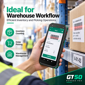 TINKMA Rugged PDAs for Warehouse Inventory 5.5 Inch <strong>Android</strong> 4G 1D 2D Barcode Scanner Handheld Terminal - Product Image 6