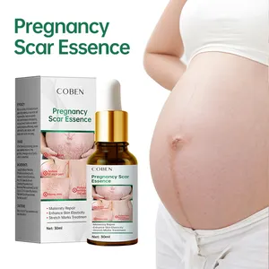 COBEN Best Pregnancy Legs Effective Anti Stretch Repair Scar Removal Serum 100% Natural Organic Stretch Marks Removal Oil