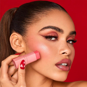 Crème <span class=keywords><strong>Blush</strong></span> Maquillage OEM <span class=keywords><strong>Blush</strong></span> en bâton en forme de cœur Trio <span class=keywords><strong>2022</strong></span> Nouveau Sans logo <span class=keywords><strong>Blush</strong></span> Marque privée 3 en 1 Beauté féminine Maquillage Vie quotidienne - Product Image 4
