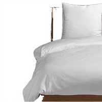 Parure de lit 4 pièces en flanelle de luxe, motif uni, housse de couette, drap-housse, chaude, confortable, respirante, toutes saisons