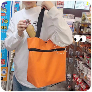 Portable Grocery Shopping Cart Small Pull Cart for Home Use Folding Back Bag Shopping <b>Trolley</b> Light With Wheels for Home Use - Product Image 5