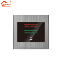 Interrupteur mural électrique gris standard britannique KLASS 86*86mm 4 gangues 2 voies 10A 250V pour prise murale domestique