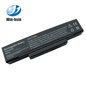 11.1V 4400mAh m660nbat-6 m660bat-6 m740bat-6 लैपटॉप बैटरी के लिए clevo m660 श्रृंखला