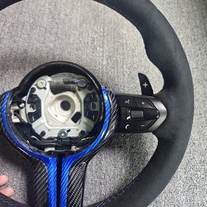 Volante Deportivo Completo de Alcántara para BMW F10 F15 F30 F36 M3 M5, Volante Multifunción para BMW F10 F15 F30 F36 M3 M5 - Product Image 3