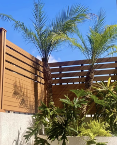 Commercio all'ingrosso della fabbrica di <span class=keywords><strong>legno</strong></span> pannello composito 3D grano balcone facilmente assemblato e pannelli decorativi di recinzione a prova di marciume - Product Image 1