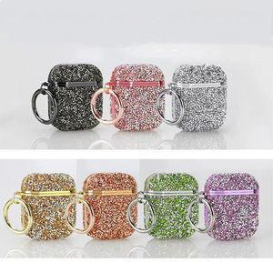 Nouveau design antichoc scintillant en diamant scintillant pour <span class=keywords><strong>Airpods</strong></span> 1 <span class=keywords><strong>2</strong></span> 3 Pro étui de protection pour écouteurs - Product Image 2