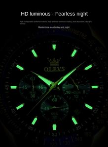 Reloj de Hombre Cronógrafo Multifuncional de Cuarzo Resistente al Agua, Modelo Nuevo y Popular Transfronterizo 2025 - Product Image 4