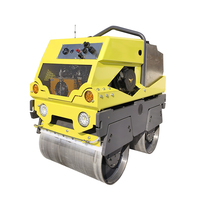Rouleau compresseur à double tambour télécommandé JY-700C pour les travaux de construction de chaussées en asphalte