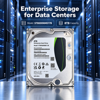 Disque dur d'entreprise 7E10 ST8000NM017B 8 To, 3,5 pouces, SATA 6 Gb/s, 7200 tr/min, 256 Mo de cache, 512e, pour serveur, NAS, centre de données