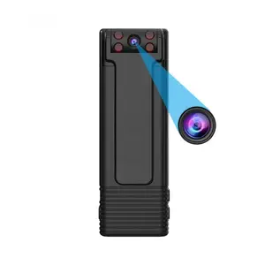 كاميرا مسجل كليب Suppliers-600mins وقت طويل تسجيل المغناطيسي كليب 1080P كاميرا يمكن ارتداؤها فيديو رقمي مسجل صوتي للرؤية الليلية زاوية واسعة الجسم كاميرا الفيديو