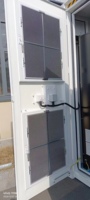 Volets de fenêtre horizontaux modulaires modernes en alliage d'aluminium électriques automatiques et manuels pour groupe électrogène de centre de données
