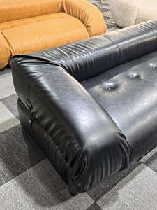 Ensemble de canapé-lit RUNXI de style nordique élégant, meubles de salon, canapé en tissu à assise profonde, canapé modulaire - Product Image 2