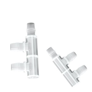 Leather F-Type Tee Connector 2.4mm-15.8mm PP Plastic Hose Pagoda Distributor For Irrigation System - Product Image 1