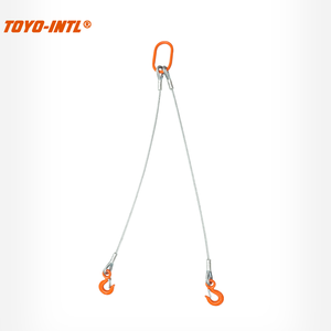 Sangle de levage en acier galvanisé à 4 pattes de type <span class=keywords><strong>WRS</strong></span> Toyo-Intl avec âme en acier et câble métallique - Product Image 4