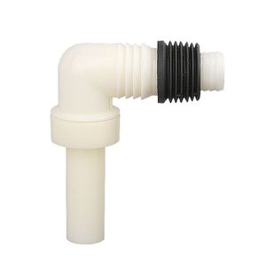Conector de desagüe de piso curvo de 2.8 pulgadas, antiolores, antirretorno, de compresión, apto para lavadora y secadora - Product Image 4
