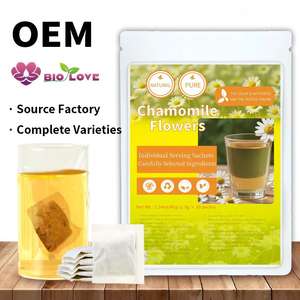 Chá de Flores de Camomila da Fábrica Original: Suporta o Sono, Relaxamento e Calma - 30 Sachês - OEM Disponível - Atacado a Granel - Product Image 2