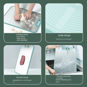 Tagliere e tagliere per uso domestico antibatterico personalizzato in acciaio inossidabile - Product Image 3