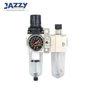 JAZZY <span class=keywords><strong>AFC</strong></span>, Serie BFC Combinazione di due dispositivi (F.R.L.) Combinazione) Filtro dell'Aria Combinato FE ZYR10 Serie JAC, Filtro Pneumatico - Product Image 6