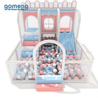 Aire de jeux intérieure pour enfants, piscine à balles en plastique, section bibliothèque familiale, équipement de jeux doux pour enfants