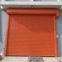 Porte intérieure coupe-feu automatique professionnelle haute sécurité pour entrepôt, résistance au feu 4 heures