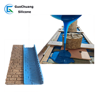 Liquide en caoutchouc de silicone RTV à deux composants pour les moules décoratifs en gypse de ciment de construction