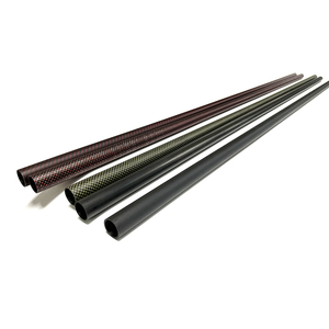 Tube en fibre de carbone OEM 1200 mm 100 %, dimensions personnalisables, résistant aux hautes températures (0-200°C) - Product Image 1