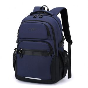 <b>Large</b> Capacity Men Laptop <b>Backpack</b> Water Resistant Business Travel Rucksack <b>School</b> <b>Backpack</b> with Chest Strap and Luggage Strap - Product Image 1