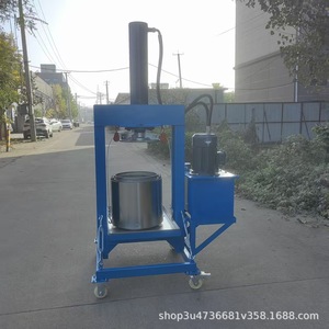 Máquina Exprimidora Hidráulica Vertical de Acero Inoxidable, Equipo Pequeño para Procesamiento de Frutas y Extracción de Jugos - Product Image 2