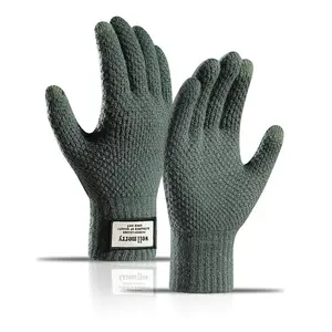 Touch Screen Gloves Amazon Hot Selling Winter Gloves Touch Screen For Woman Man Snowing Days Screen Print Touch Gloves