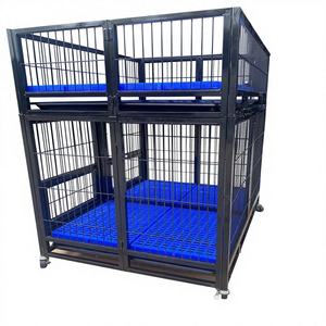Chenil pour chien en métal pliable en gros Cage pour chiot - Product Image 3