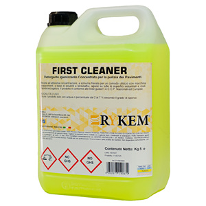 Rykem First Cleaner 5Kg Limpiador de Pisos de Alta Concentración Para Uso Industrial y Civil, Cumple con HACCP - Product Image 2